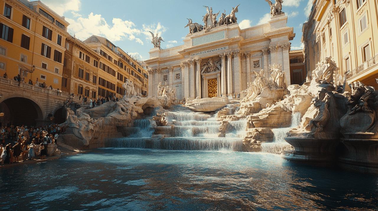 Quelles sont les plus belles fontaines de Rome ? Top 10 des joyaux aquatiques du cinema italien